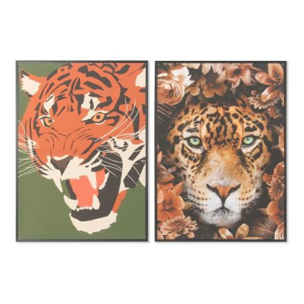Kép DKD Home Decor 52 x 2,7 x 72 cm Tigris modern (2 egység) MOST 43196 HELYETT 25283 Ft-ért!