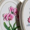 Dekoratív Figura DKD Home Decor Fehér Rózsaszín цветя 17 x 2,5 x 21,6 cm (2 egység) MOST 17626 HELYETT 10550 Ft-ért!