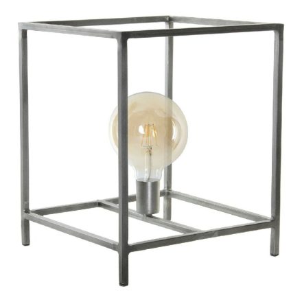 Asztali Lámpa DKD Home Decor Fém Gris Oscuro (33 x 33 x 40 cm) MOST 50575 HELYETT 33244 Ft-ért!