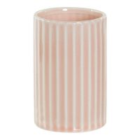   Fogkefe tartó DKD Home Decor Rózsaszín Műanyag Kőedény 7,2 x 7,2 x 11,5 cm MOST 5646 HELYETT 2960 Ft-ért!
