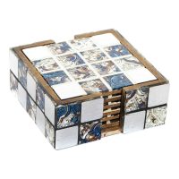   Poháralátét DKD Home Decor Gyanta Fa MDF (6 pcs) MOST 19514 HELYETT 8631 Ft-ért!