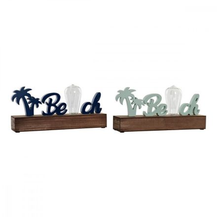 Dekoratív Figura DKD Home Decor Beach LED Zöld Tengerészkék Mediterrán 34 x 8 x 16 cm (2 egység) MOST 22205 HELYETT 12997 Ft-ért!