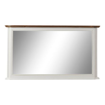 Falitükör DKD Home Decor Fehér Barna Romantikus 115 x 6 x 66 cm MOST 71798 HELYETT 49118 Ft-ért!