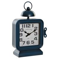   настолен часовник DKD Home Decor 8424001799985 Kék Vas 19 x 8 x 28 cm MOST 15577 HELYETT 9326 Ft-ért!