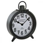   настолен часовник DKD Home Decor Sötét szürke Vas 18,5 x 5,5 x 26 cm MOST 14254 HELYETT 8532 Ft-ért!
