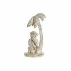   Dekoratív Figura DKD Home Decor 8424001749805 15 x 12 x 29 cm Fehér Gyanta Majom Trópusi Decapé MOST 21130 HELYETT 12368 Ft-ért!