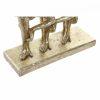 Dekoratív Figura DKD Home Decor FZ-91957 Szürke Aranysàrga Gyanta Négyszögletes Gyarmati modern Majom 23 x 9,5 x 24 cm MOST 15909 HELYETT 9524 Ft-ért!