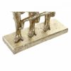 Dekoratív Figura DKD Home Decor FZ-91957 Szürke Aranysàrga Gyanta Négyszögletes Gyarmati modern Majom 23 x 9,5 x 24 cm MOST 18245 HELYETT 10922 Ft-ért!