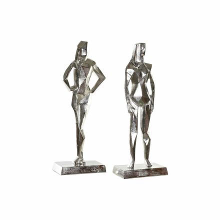 Dekoratív Figura DKD Home Decor Alumínium (2 pcs) (23 x 13 x 62 cm) MOST 70645 HELYETT 50747 Ft-ért!