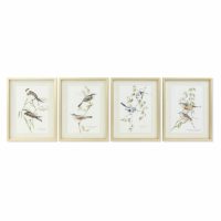   Kép DKD Home Decor S3017833 madarak (35 x 2,5 x 45 cm) (4 egység) MOST 89416 HELYETT 65001 Ft-ért!