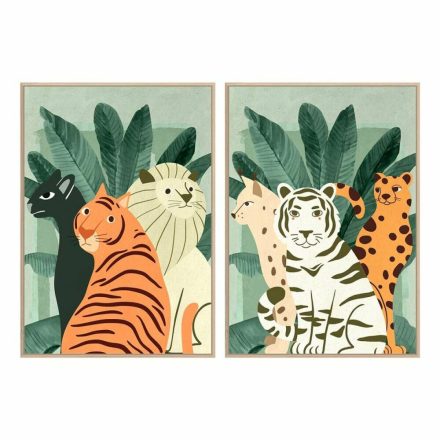 Kép DKD Home Decor 83 x 4,5 x 123 cm Trópusi Állatok (2 egység) MOST 96717 HELYETT 61206 Ft-ért!