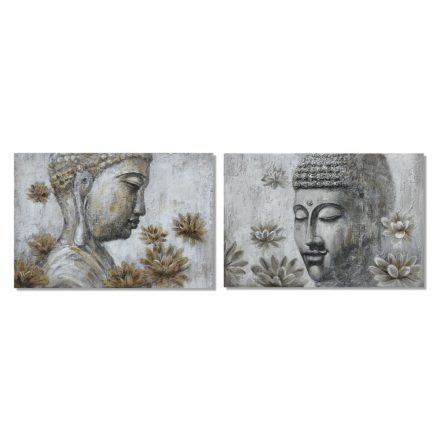 Kép DKD Home Decor 120 x 2,8 x 80 cm Buddha Keleti (2 egység) MOST 77776 HELYETT 49218 Ft-ért!