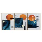   Kép DKD Home Decor Absztrakt modern (60 x 3 x 80 cm) MOST 89555 HELYETT 67390 Ft-ért!