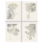   Kép DKD Home Decor 55 x 2,5 x 70 cm цветя Romantikus (4 Darabok) MOST 143904 HELYETT 92301 Ft-ért!