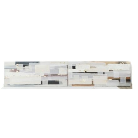 Kép DKD Home Decor 150 x 3,5 x 60 cm Absztrakt modern (2 egység) MOST 77343 HELYETT 48945 Ft-ért!