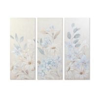   Kép DKD Home Decor цветя 55 x 3 x 135 cm Shabby Chic (3 Darabok) MOST 83337 HELYETT 52740 Ft-ért!