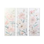   Kép DKD Home Decor цветя 55 x 3 x 135 cm Shabby Chic (3 Darabok) MOST 83337 HELYETT 52740 Ft-ért!