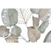 Fali Dekoráció DKD Home Decor Ezüst színű Aranysàrga Fém Zöld Shabby Chic Növényi levél (102 x 7 x 108,6 cm) MOST 85070 HELYETT 53831 Ft-ért!