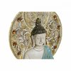Fali Dekoráció DKD Home Decor 20 x 4 x 30,3 cm Piros Kék Aranysàrga Buddha Keleti (3 Darabok) MOST 36142 HELYETT 21157 Ft-ért!