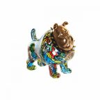  Dekoratív Figura DKD Home Decor 21 x 16 x 20,5 cm Aranysàrga Bulldog Többszínű MOST 31463 HELYETT 18412 Ft-ért!