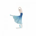   Dekoratív Figura DKD Home Decor Kék Romantikus Balett Táncos 13 x 6 x 23 cm MOST 12483 HELYETT 7474 Ft-ért!