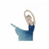 Dekoratív Figura DKD Home Decor Kék Romantikus Balett Táncos 13 x 6 x 23 cm MOST 12483 HELYETT 7474 Ft-ért!