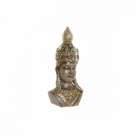 Dekoratív Figura DKD Home Decor Barna Aranysàrga Buddha Keleti 15 x 9 x 30 cm MOST 16443 HELYETT 9839 Ft-ért!