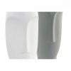 Váza DKD Home Decor Fehér Szürke Kerámia Műanyag Arc 11 x 11 x 26,8 cm (2 egység) MOST 21842 HELYETT 12782 Ft-ért!