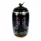   Váza DKD Home Decor Porcelán Fekete Shabby Chic (16 x 16 x 32 cm) MOST 37558 HELYETT 21984 Ft-ért!