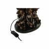 Asztali lámpa DKD Home Decor Fekete Aranysàrga Gyarmati 220 V 50 W Majom (31 x 31 x 48 cm) MOST 57737 HELYETT 36535 Ft-ért!