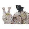 Dekoratív Figura DKD Home Decor Zöld Rózsaszín Természetes Állatok Shabby Chic 20,5 x 10 x 17 cm (3 Darabok) MOST 38494 HELYETT 22529 Ft-ért!