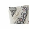 Párna DKD Home Decor 8424001833795 Fehér Fekete Négyzetben Gyarmati 45 x 10 x 45 cm MOST 15244 HELYETT 9128 Ft-ért!