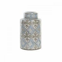   Váza DKD Home Decor Porcelán Bézs szín Kék 18 x 18 x 30 cm Arab MOST 30071 HELYETT 17602 Ft-ért!
