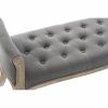 Bárszék DKD Home Decor   Természetes Sötét szürke Gumifa Vászon 109 x 44,5 x 60 cm MOST 131800 HELYETT 84537 Ft-ért!