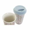 Taza Bögre DKD Home Decor Kék Zöld Rózsaszín Szilikon Porcelán цветя (400 ml) (3 pcs) MOST 8902 HELYETT 5333 Ft-ért!
