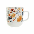   чаша за чай DKD Home Decor Porcelán Kék Narancszín (380 ml) (12 x 8,5 x 9,5 cm) MOST 2065 HELYETT 1083 Ft-ért!