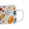 чаша за чай DKD Home Decor Porcelán Kék Narancszín (380 ml) (12 x 8,5 x 9,5 cm) MOST 2065 HELYETT 1083 Ft-ért!