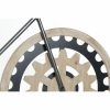 Falióra DKD Home Decor 108 x 6,4 x 63,5 cm Természetes Fekete Kerékpár Fém Fa MDF MOST 64953 HELYETT 41099 Ft-ért!