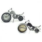   настолен часовник DKD Home Decor 29,5 x 7,5 x 17 cm Fekete Szürke Motor Vas Vintage (2 egység) MOST 38076 HELYETT 22281 Ft-ért!