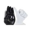 Dekoratív Figura DKD Home Decor Fehér Fekete Többszínű Kéz 14 x 9 x 21 cm (4 egység) MOST 33072 HELYETT 19355 Ft-ért!