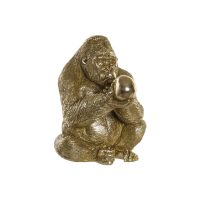   Dekoratív Figura DKD Home Decor Aranysàrga Gyanta Gorilla Koponya (33 x 33 x 43 cm) MOST 74621 HELYETT 47217 Ft-ért!