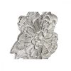 Dekoratív Figura DKD Home Decor 22 x 10 x 38 cm Virág Pezsgő Ezüst színű Keleti MOST 46506 HELYETT 27217 Ft-ért!