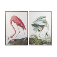   Kép DKD Home Decor Keleti madarak (80 x 4 x 120 cm) (2 egység) MOST 119015 HELYETT 88547 Ft-ért!