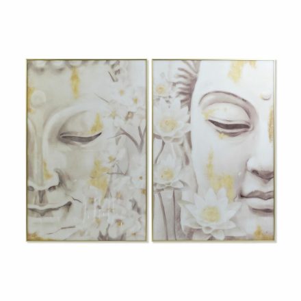 Kép DKD Home Decor Buddha 80 x 4 x 120 cm Keleti (2 egység) MOST 130973 HELYETT 84000 Ft-ért!