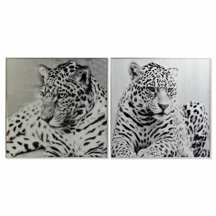 Kép DKD Home Decor 100 x 2,5 x 100 cm Leopárd Gyarmati (2 egység) MOST 166953 HELYETT 107083 Ft-ért!