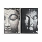   Kép DKD Home Decor 62,5 x 4,5 x 93 cm Buddha Keleti (2 egység) MOST 64744 HELYETT 40975 Ft-ért!
