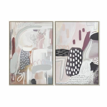 Kép DKD Home Decor 63 x 4,5 x 93 cm Absztrakt Városi / szabadidő (2 egység) MOST 61062 HELYETT 38643 Ft-ért!
