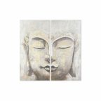   Szett 2 képpel DKD Home Decor Buddha Keleti (120 x 3,7 x 120 cm) MOST 92425 HELYETT 67183 Ft-ért!