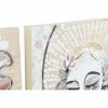 Kép DKD Home Decor 60 x 3,7 x 120 cm Hölgy Gyarmati (2 egység) MOST 94420 HELYETT 59751 Ft-ért!