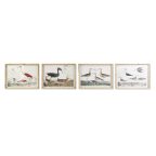   Kép DKD Home Decor madarak modern (60 x 2,8 x 45 cm) (4 egység) MOST 113114 HELYETT 84157 Ft-ért!